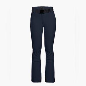 Goldbergh Pippa Belted Ski Pants in Navy Blue